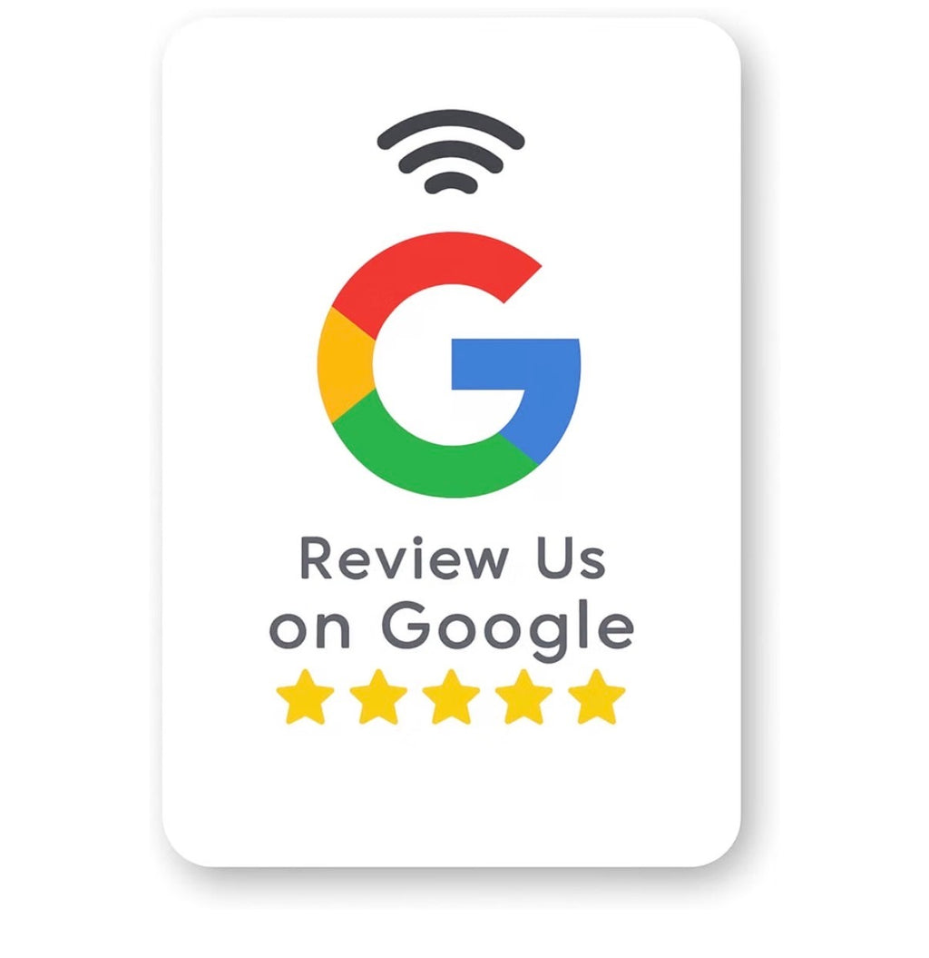 Google Review NFC cards