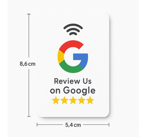 Google Review NFC cards